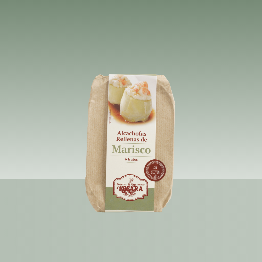 ROSARA | ALCACHOFAS RELLENAS DE MARISCO