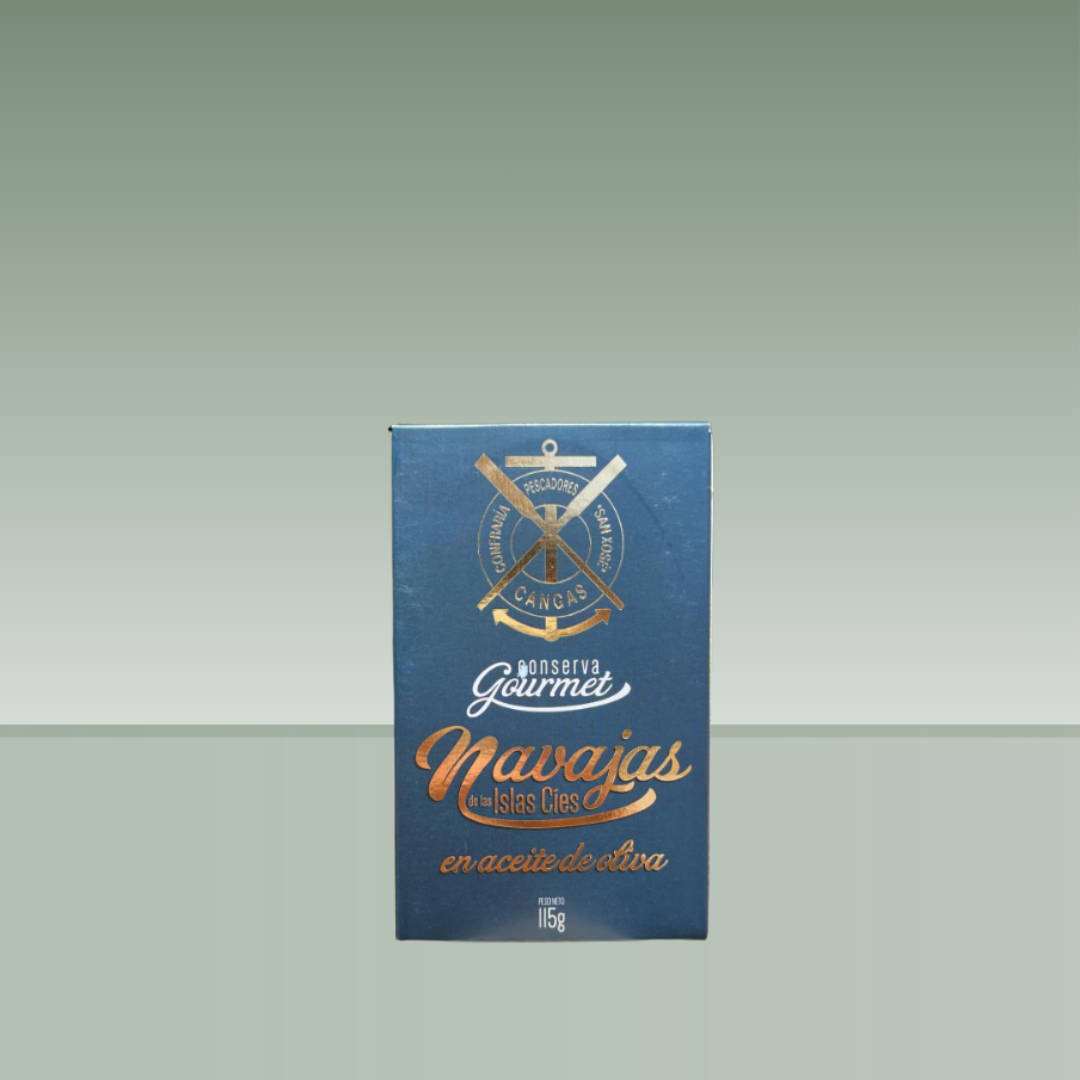NAVAJAS DE LA ISLA CÍES EN ACEITE DE OLIVA 115gr