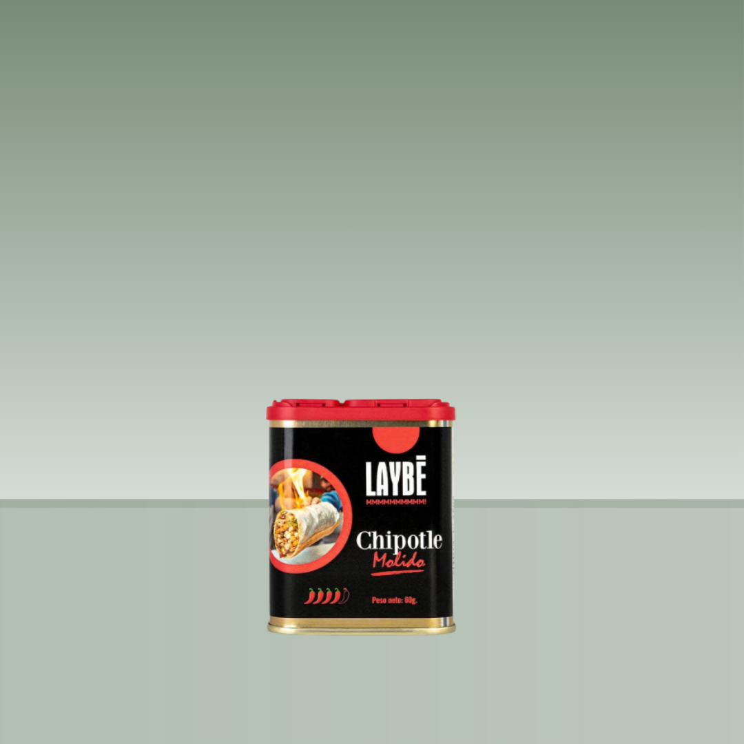 LAYBÉ | LATA CHIPOTLE MOLIDO 60gr