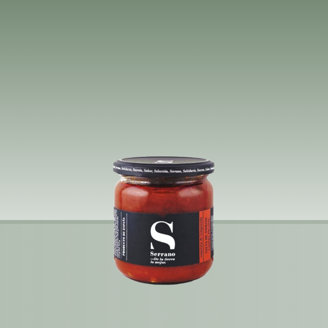 SERRANO | SALSA DE TOMATE CASERA PICANTE 360gr