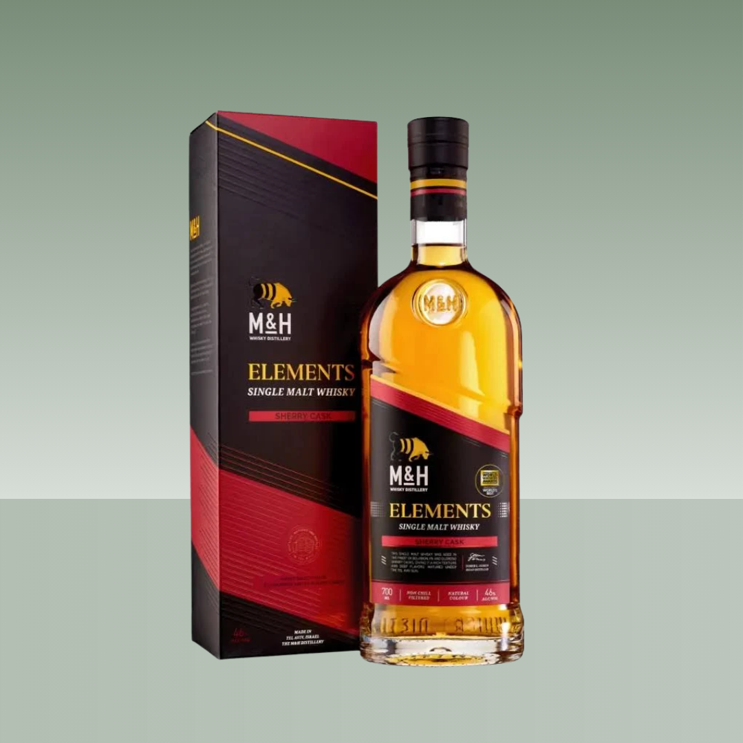 M & H | ELEMENTS SHERRY CASK SINGLE MALT 75cl