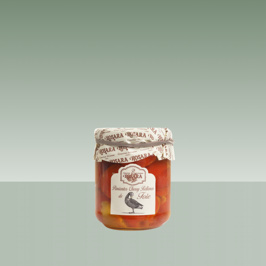 ROSARA | PIMIENTO CHERRY RELLENO DE FOIE 175gr
