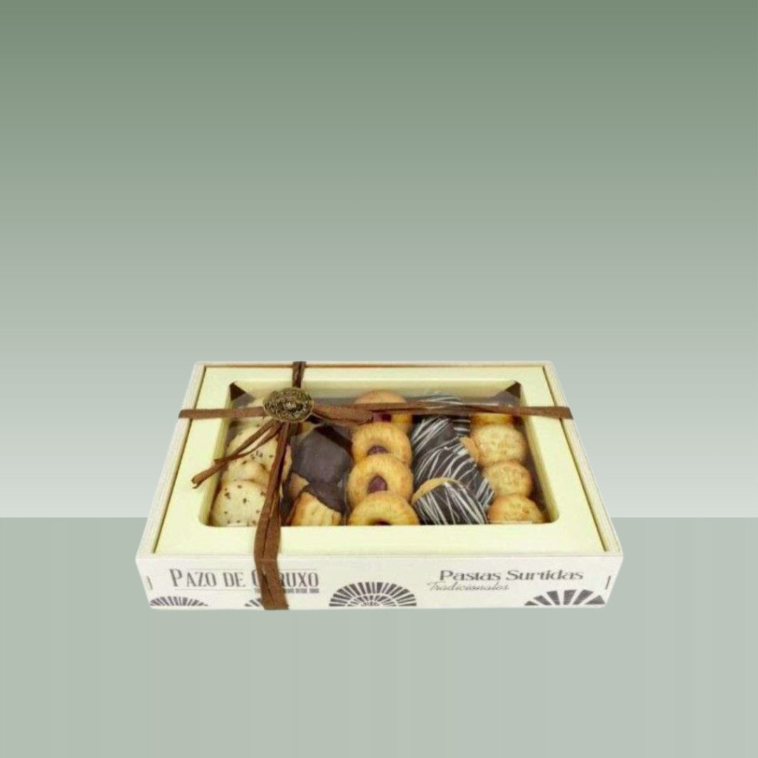 PAZO DE CORUXO | SURTIDO CLÁSICO PASTAS DE TE 320gr