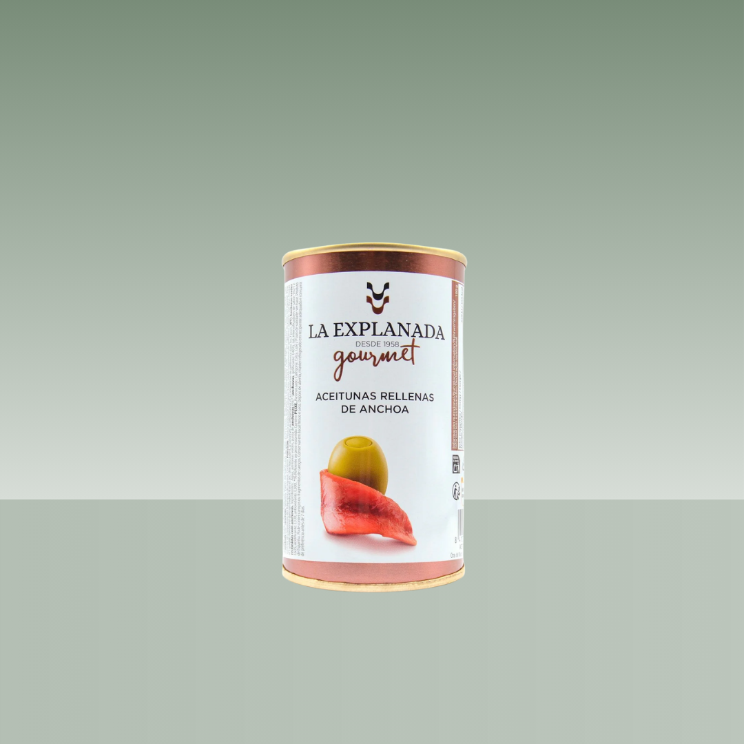 LA EXPLANADA | ACEITUNA MANZANILLA RELLENA ANCHOA 350gr