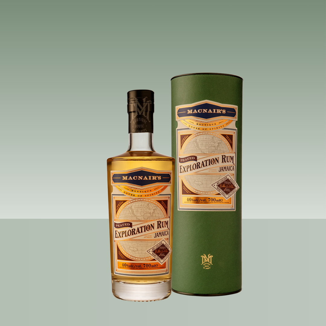 MACNAIR'S EXPLORATIE RUM JAMAICA GEPEAT