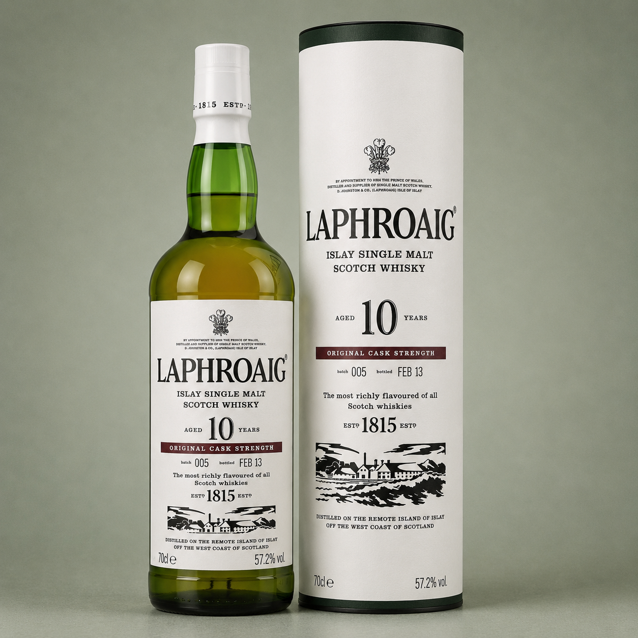 LAPHROAIG | ISLAY SINGLE MALT 10 AÑOS 70cl