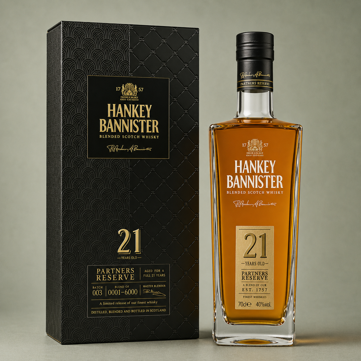 Hankey Bannister 21 Year Old Partners' Reserve 70cl – Bouquet Xaló