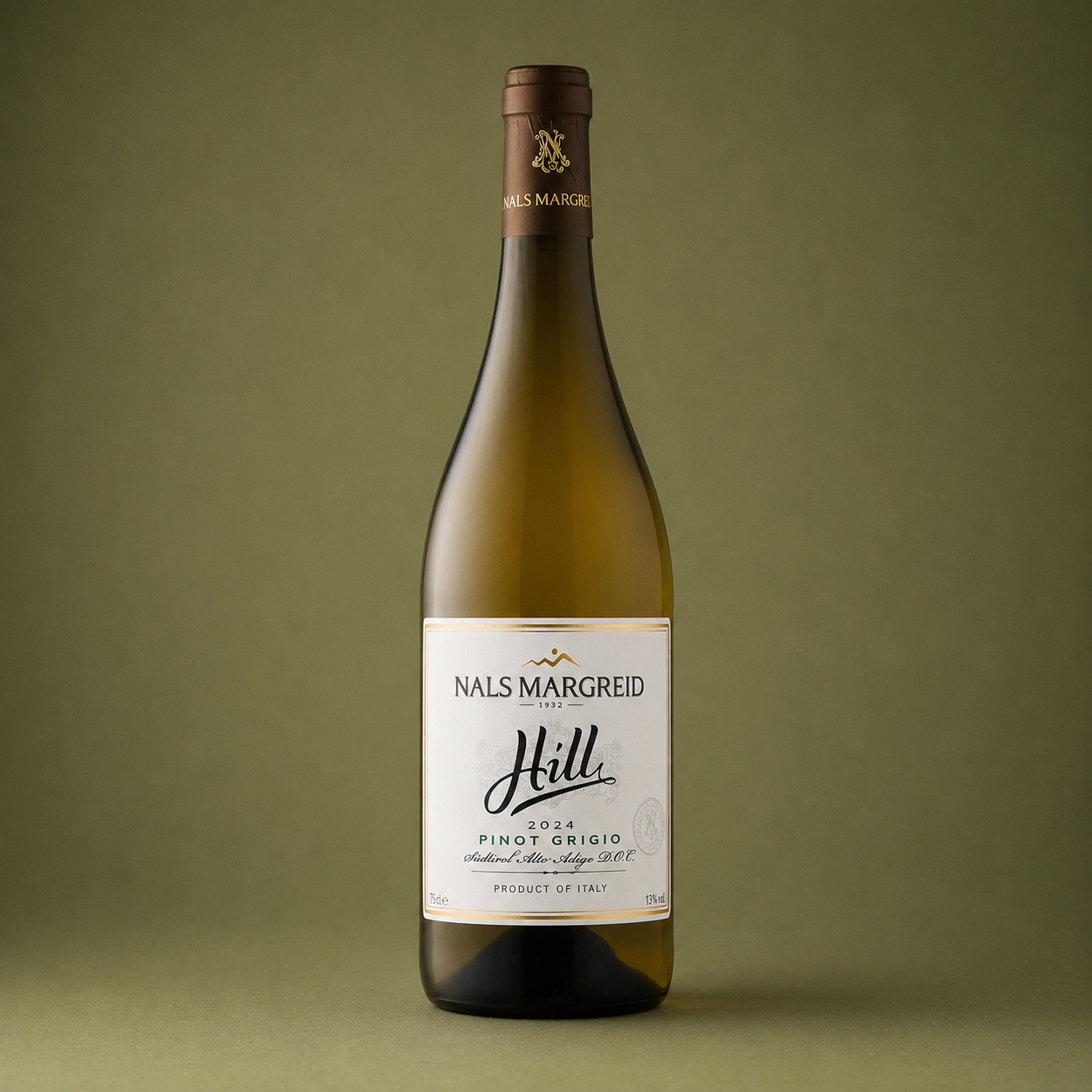 NALS MARGREID WINERY | HILL PINOT GRIGIO 2024 75cl