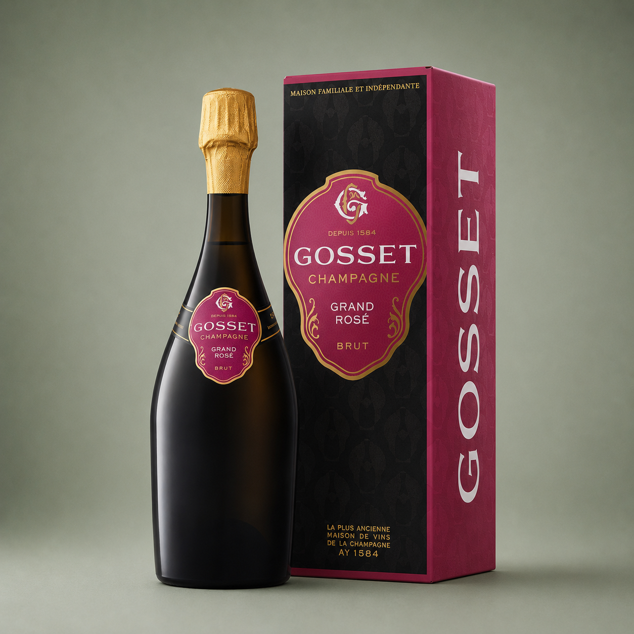 GOSSET | BRUT GRAND ROSE CHAMPAGNE 75cl