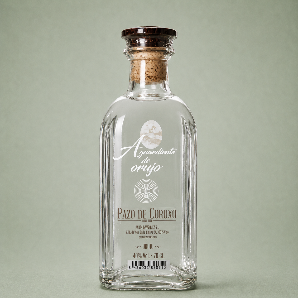 PAZO DE CORUXO | AGUARDIENTE DE ORUJO FRASCA 70cl