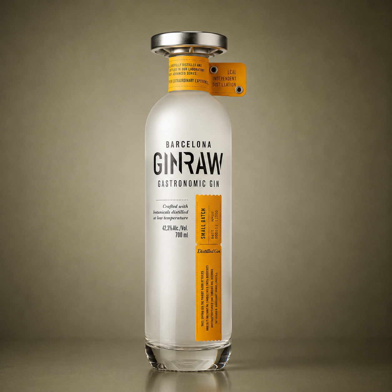 GINRAW | GASTRONOMIC GIN 70cl