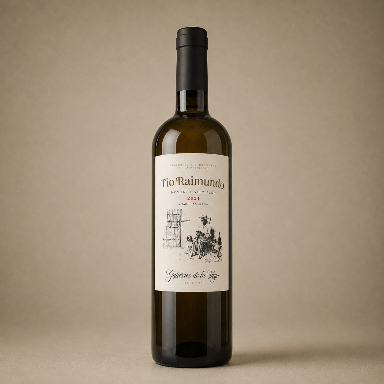 GUTIERREZ DE LA VEGA | TIO RAIMUNDO MOSCATEL VELO FLOR 2017