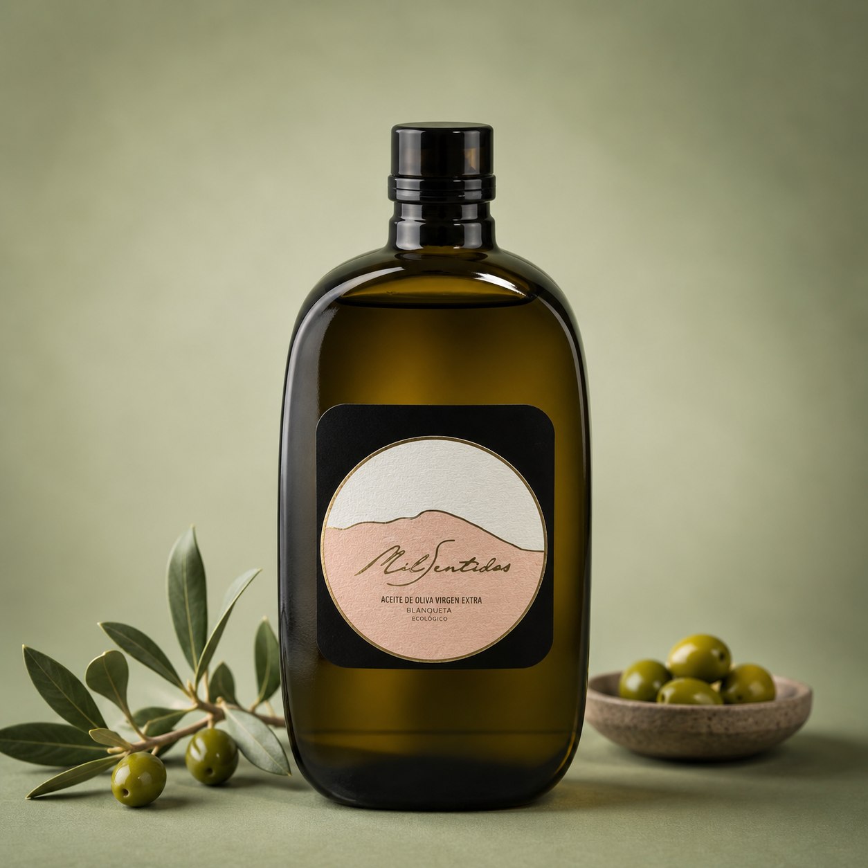 MIL SENTIDOS | ACEITE OLIVA VIRGEN EXTRA BLANQUETA 500ml