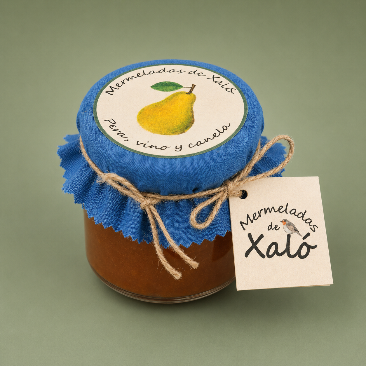 MERMELADAS DE XALÓ | PERA, VINO Y CANELA 212gr