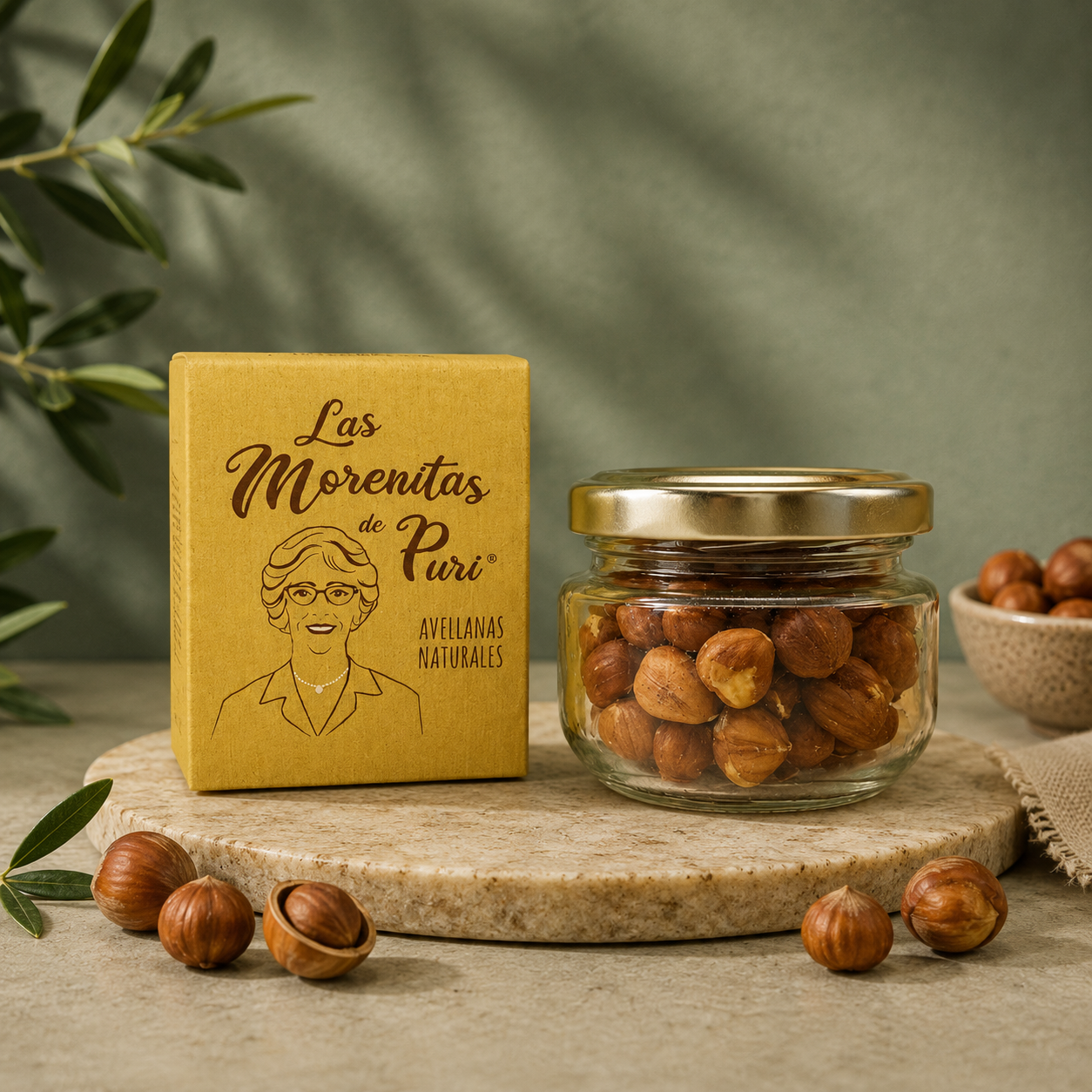 LAS MORENITAS DE PURI | AVELLANAS NATURALES 60GR
