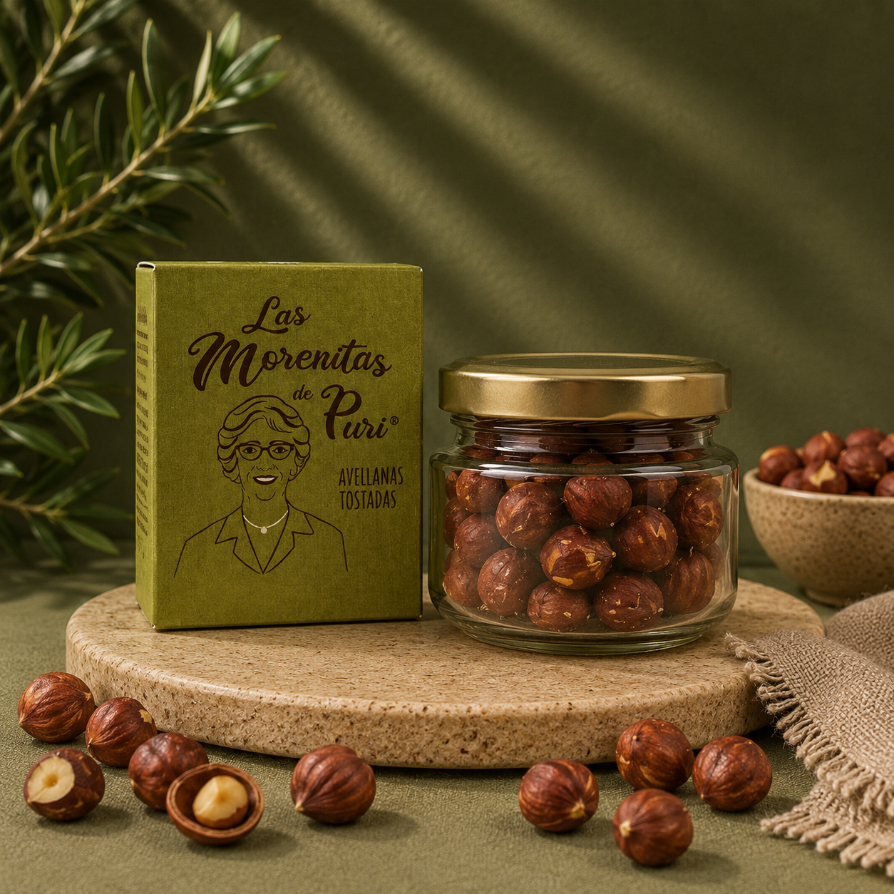 LAS MORENITAS DE PURI | AVELLANAS TOSTADAS 60GR