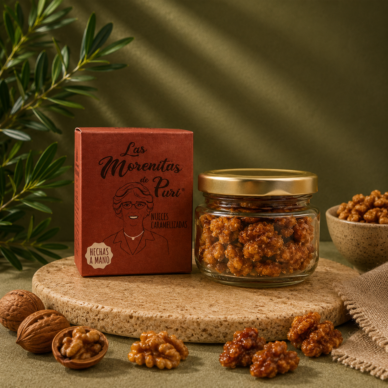 LAS MORENITAS DE PURI | NUECES CARAMELIZADAS 50GR