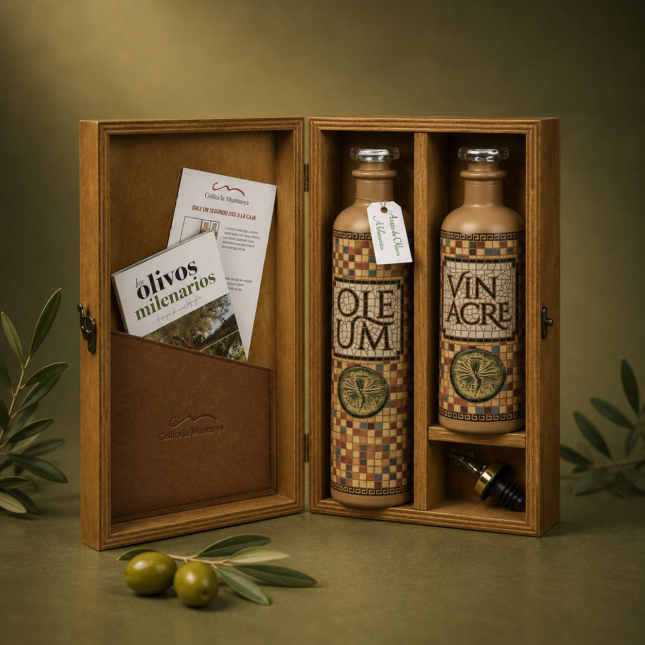CELLER DE LA MUNTANYA | PREMIUM PACK ACEITE + VINAGRE ED LIMITADA