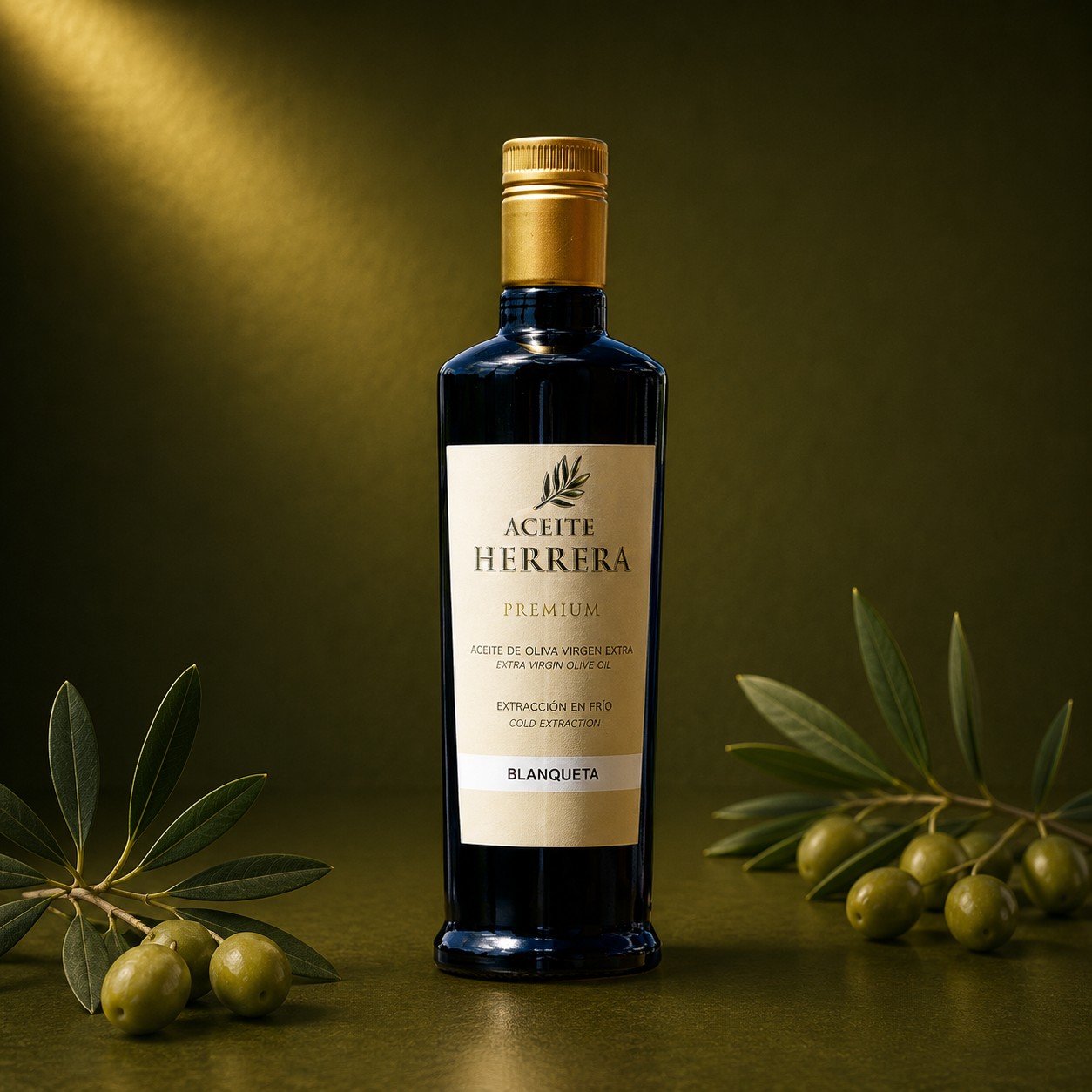 HERRERA | ACEITE OLIVA GOURMET BLANQUETA 500ml