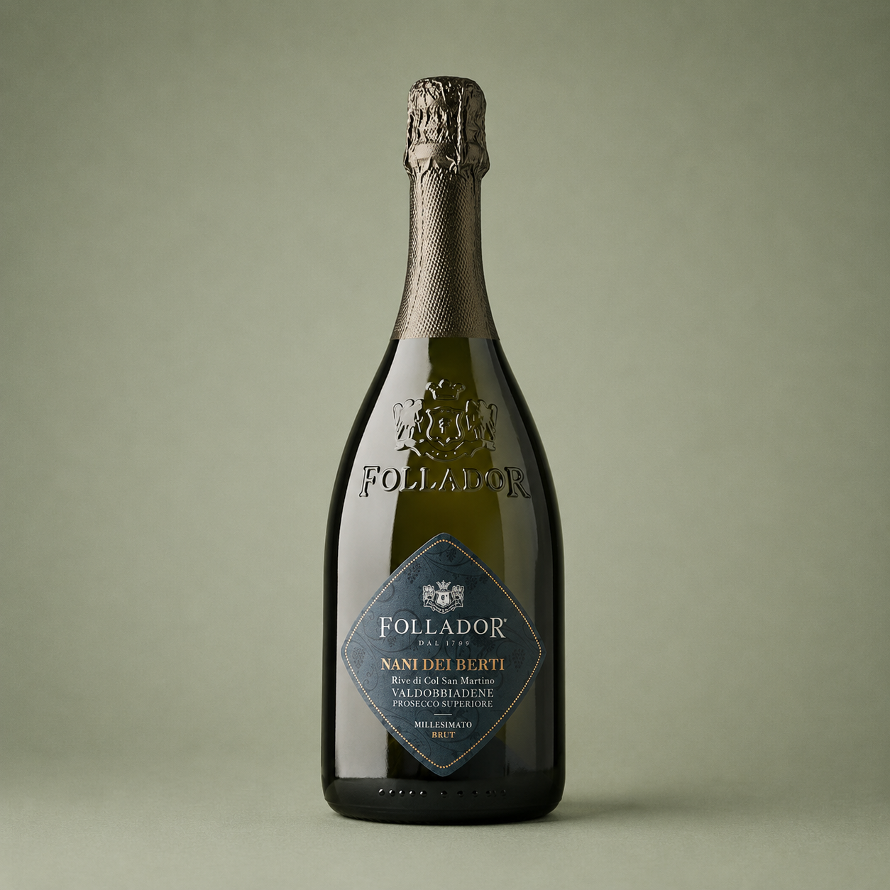 FOLLADOR NANI DEI BERTI VALDOBBIADENE MILLESIMATO BRUT 75cl