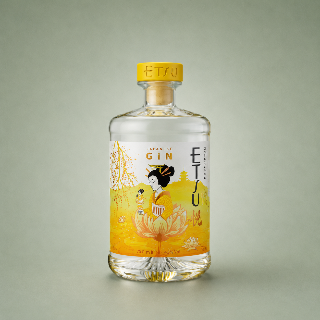 ETSU | JAPANESE GIN YUZU 20cl