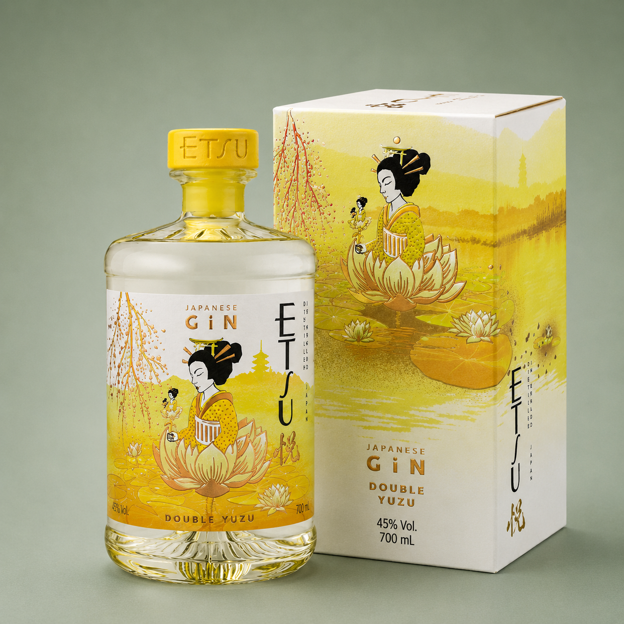 ETSU | JAPANESE GIN DOUBLE YUZU + ESTUCHE 70cl