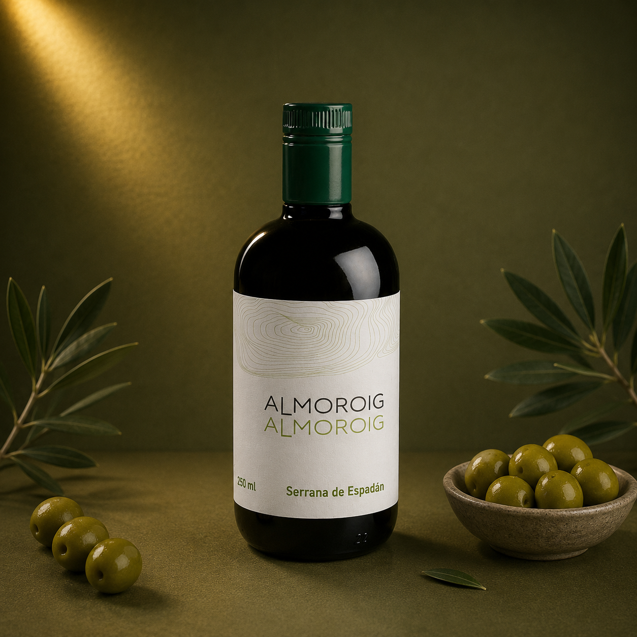 CELLER DE LA MUNTANYA | ALMOROIG ACEITE OLIVA SERRANA 500ml