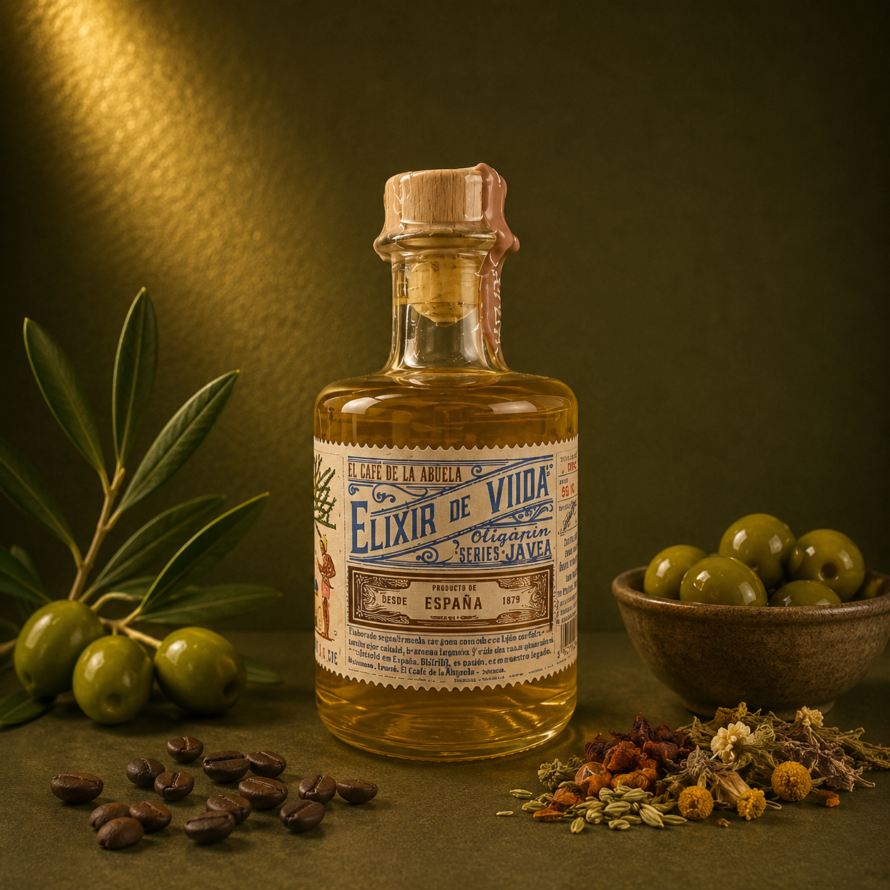 OLIGARUM | ELIXIR ACEITE EL CAFE DE LA ABUELA 200ml