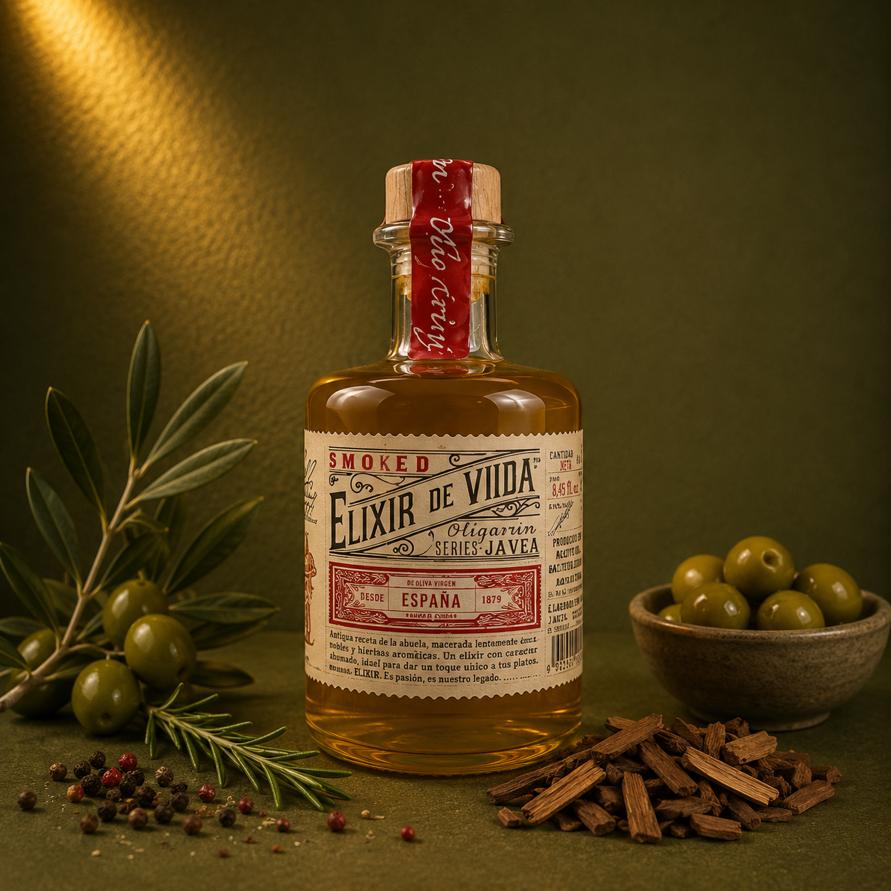 OLIGARUM ELIXIR GEROOKTE OLIE 20CL