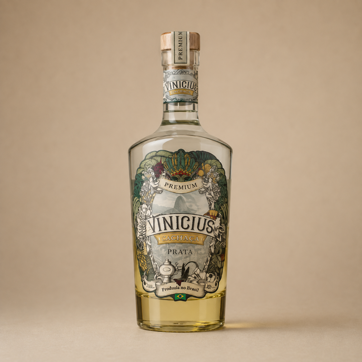 VINICIUS PREMIUM CACHAÇA 70CL