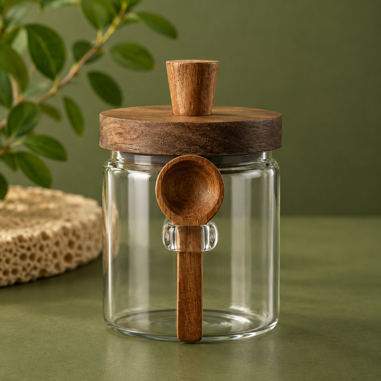 BOUQUET XALÓ | TARRO MULTIUSO TAPA MADERA