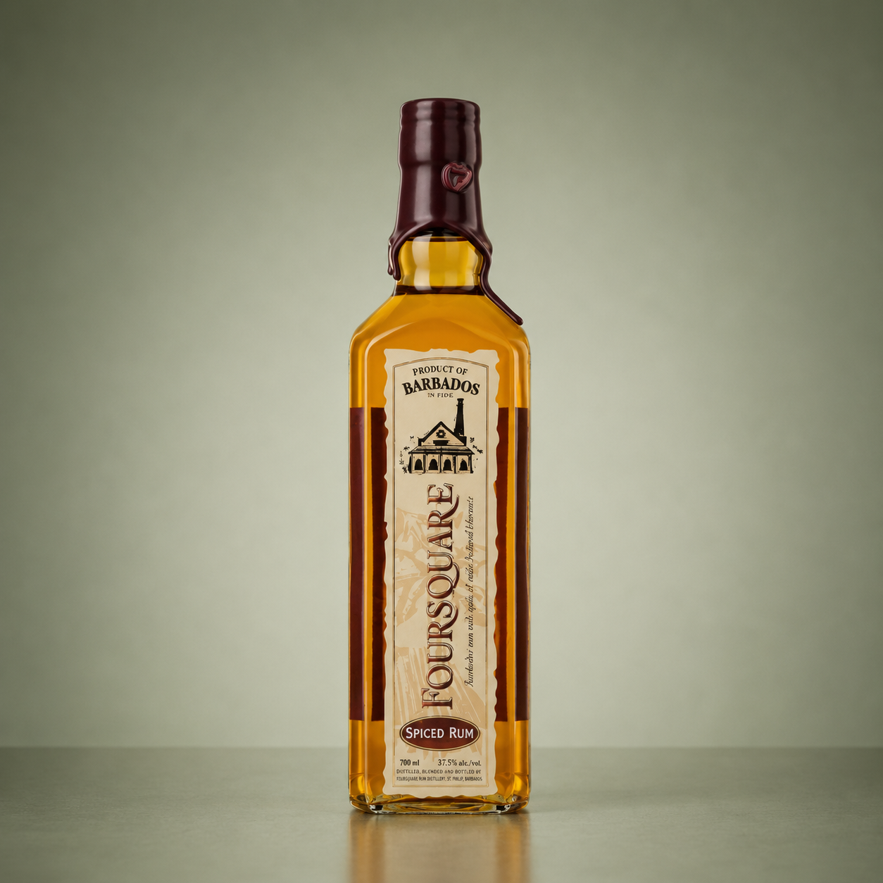 FOURSQUARE| SPICED BARBADOS RON 70cl