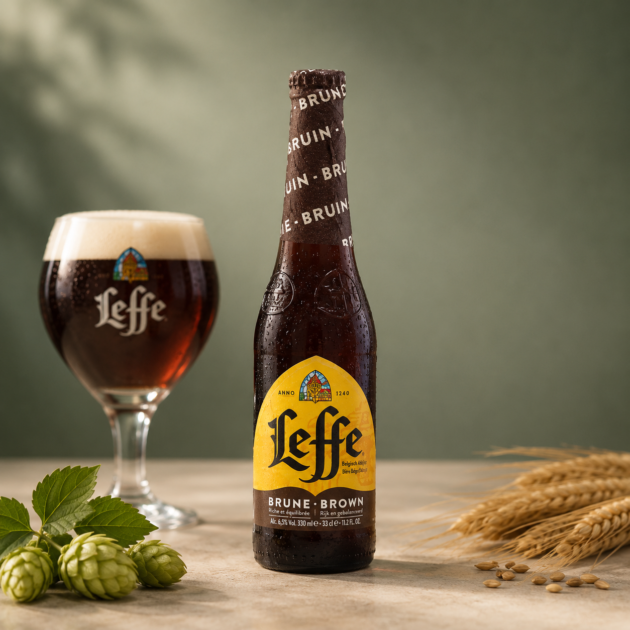 LEFFE BRUNE 33cl