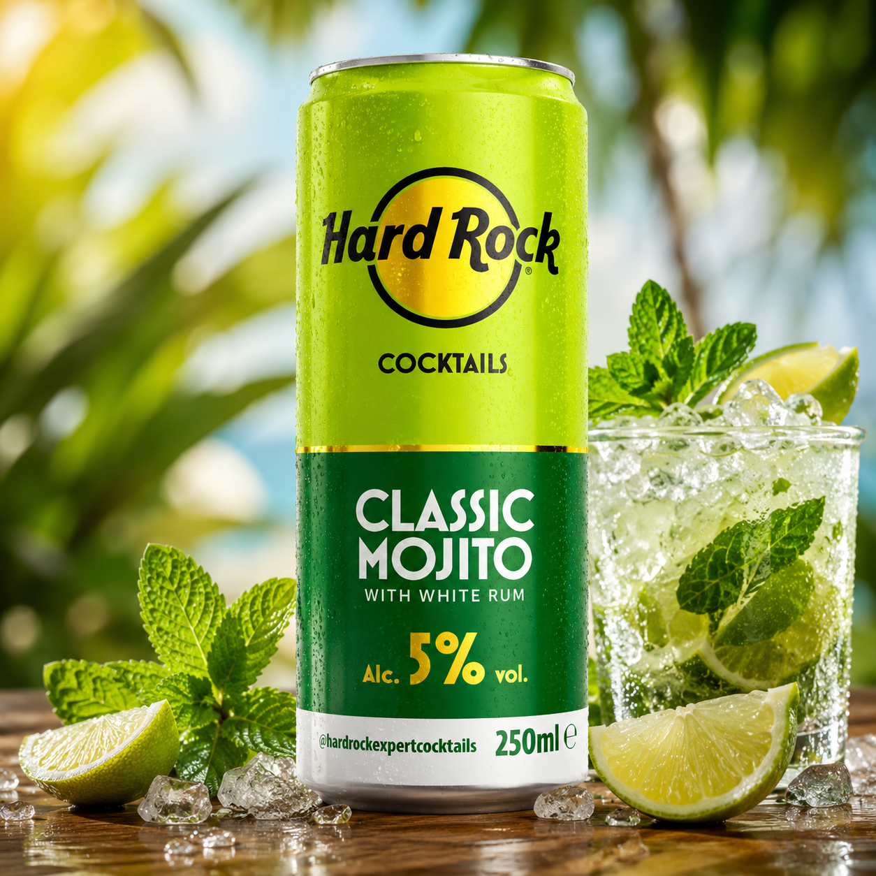 HARD ROCK | CLASSIC MOJITO COCKTAIL 25cl