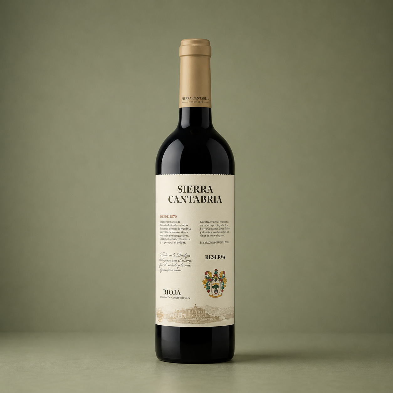 SIERRA CANTABRIA | RESERVA 2017 75cl