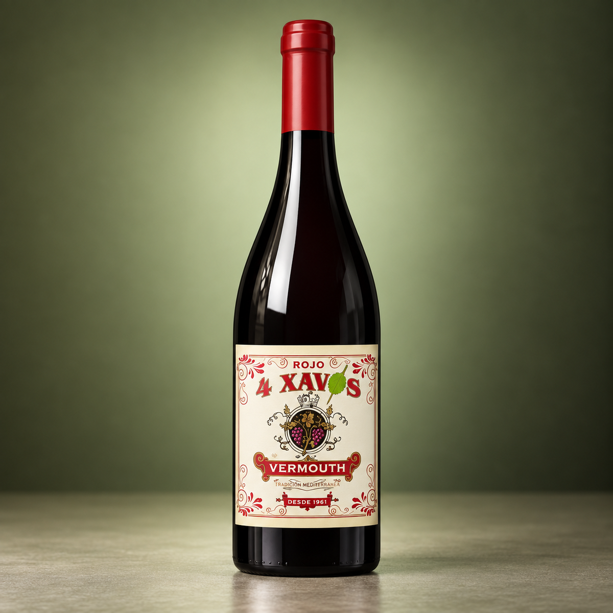 4 XAVOS | VERMUT ROJO 75CL