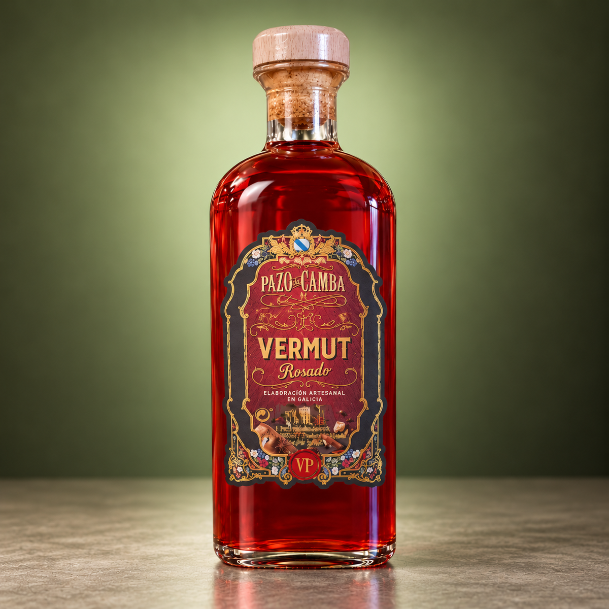 PAZO DE CAMBA | VERMUT ROSADO 1L