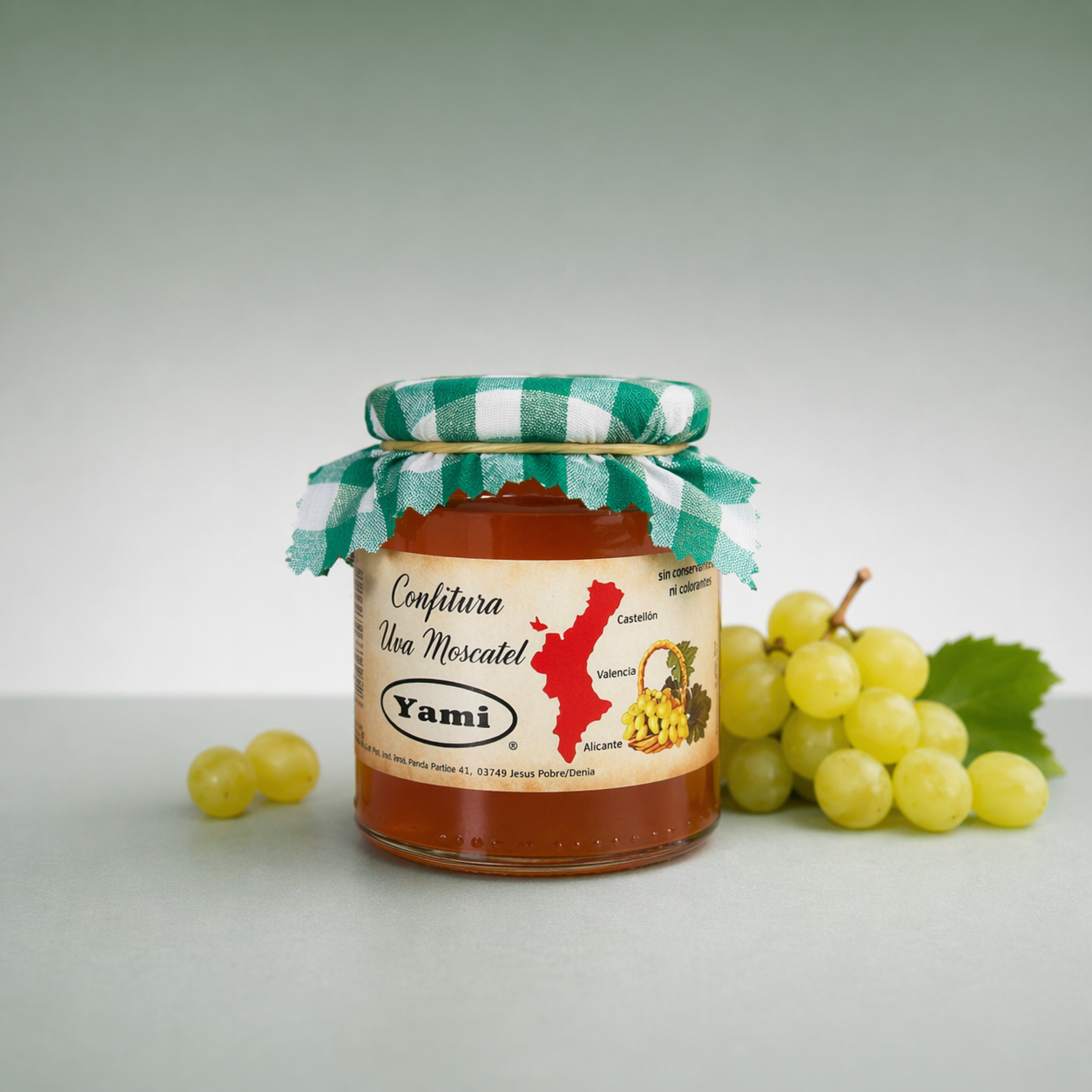 YAMI | CONFITURA UVA MOSCATEL 275GR