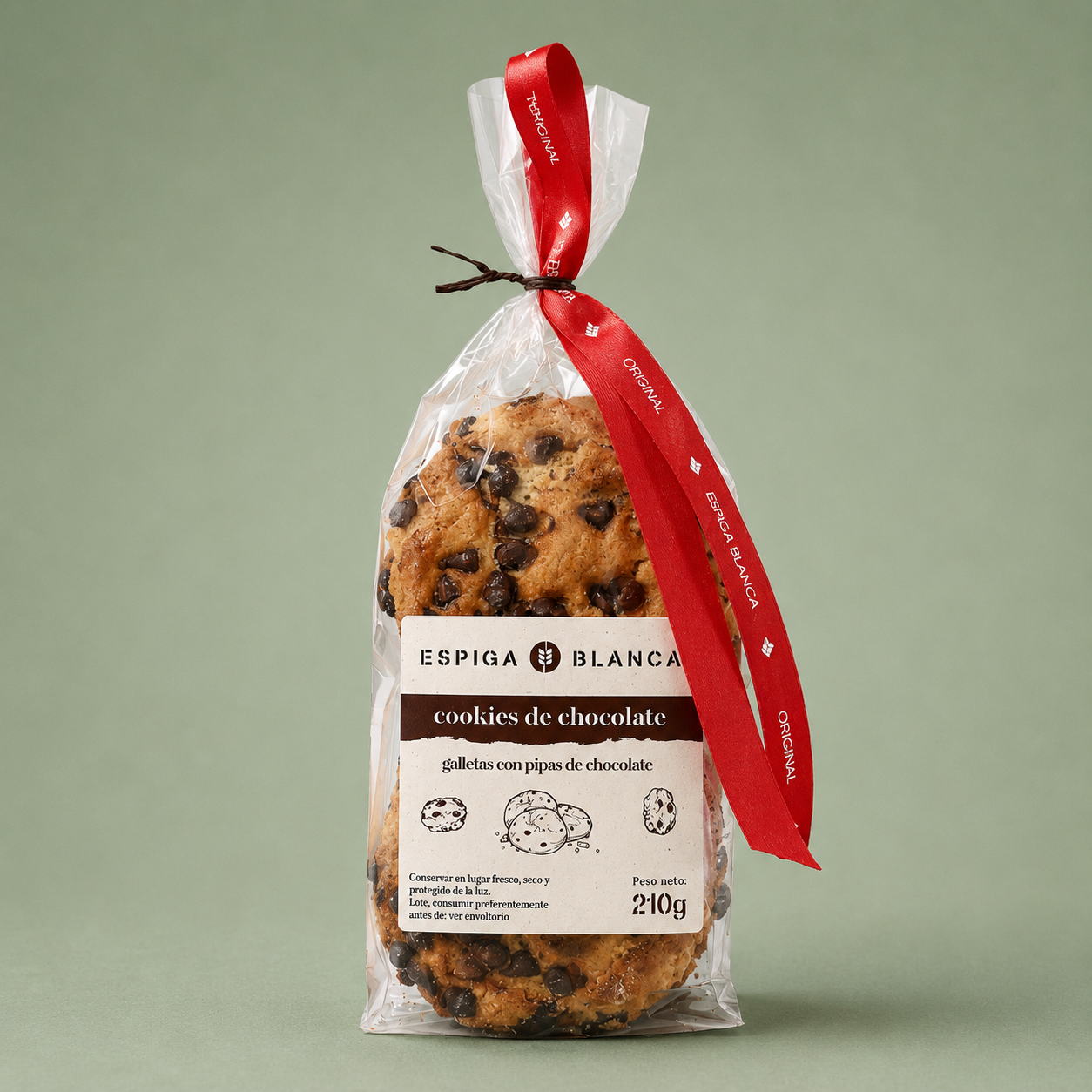 ESPIGA BLANCA | COOKIES CHOCOLATE 210gr