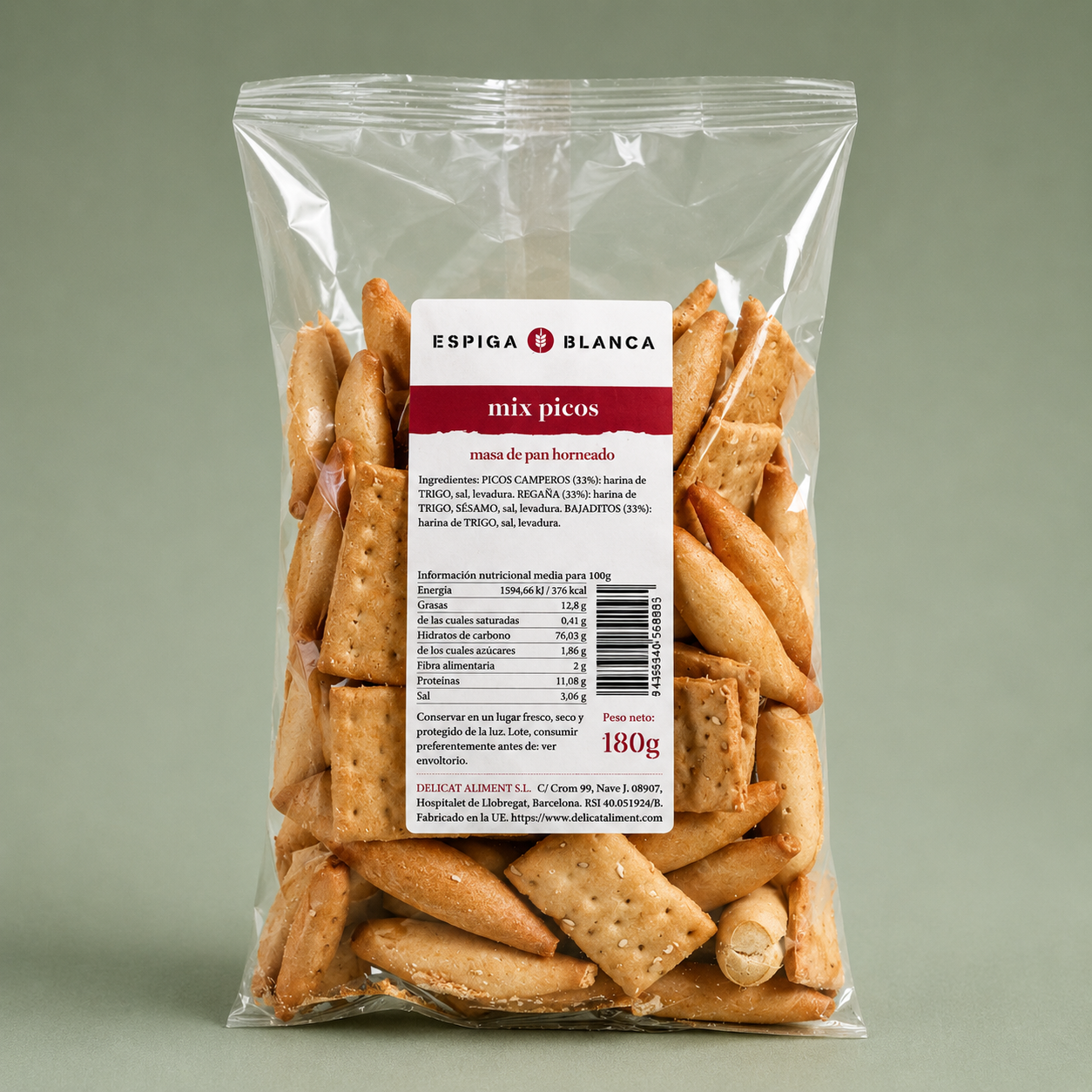 ESPIGA BLANCA | MIX DE PICOS 180gr