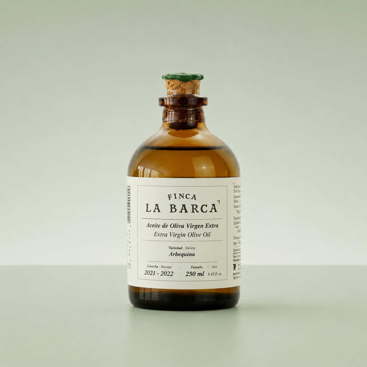 FINCA LA BARCA - ARBEQUIBA EXTRA VERGEINE OLIJFOLIE 100ML