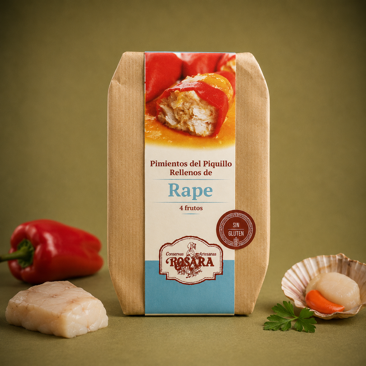 ROSARA | PIMIENTOS DEL PIQUILLO RELLENOS DE RAPE