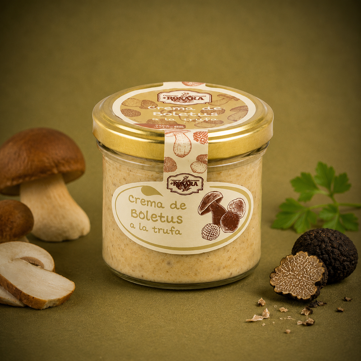 ROSARA | CREMA DE BOLETUS A LA TRUFA 100GR