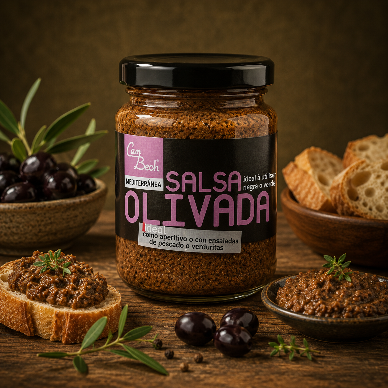 CAN BECH | SALSA OLIVADA 140gr