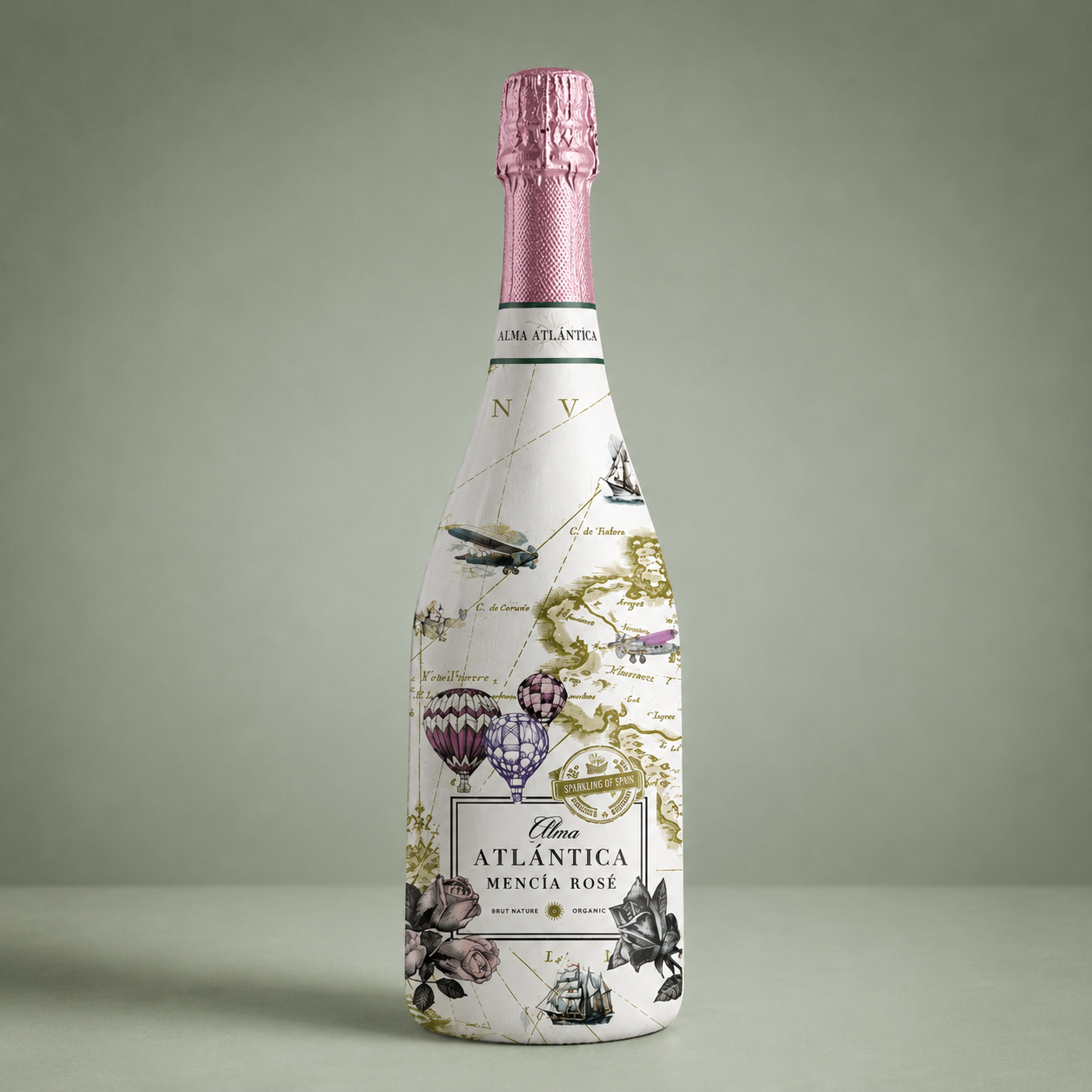 ALMA ATLÁNTICA | ESPUMOSO MENCÍA ROSÉ 75cl