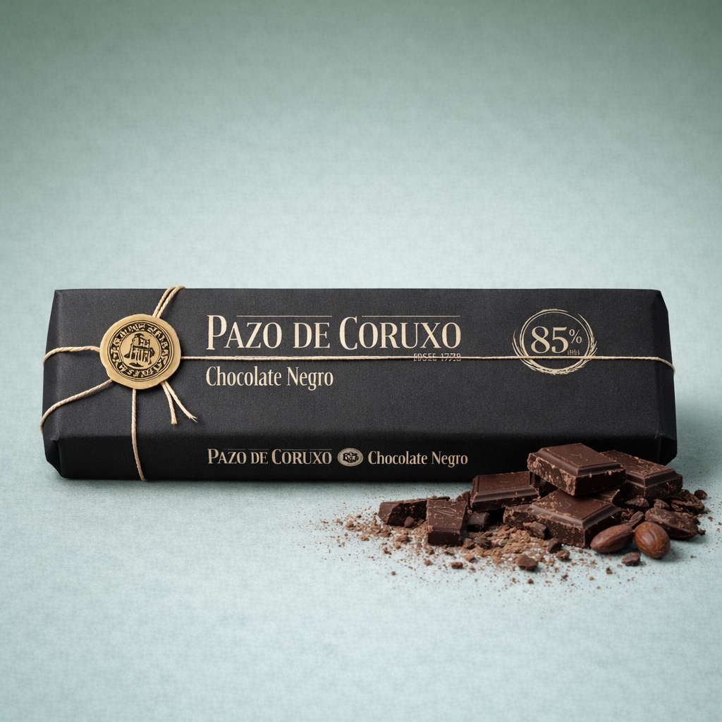 PAZO DE CORUXO | CHOCOLATE NEGRO 85% 300gr