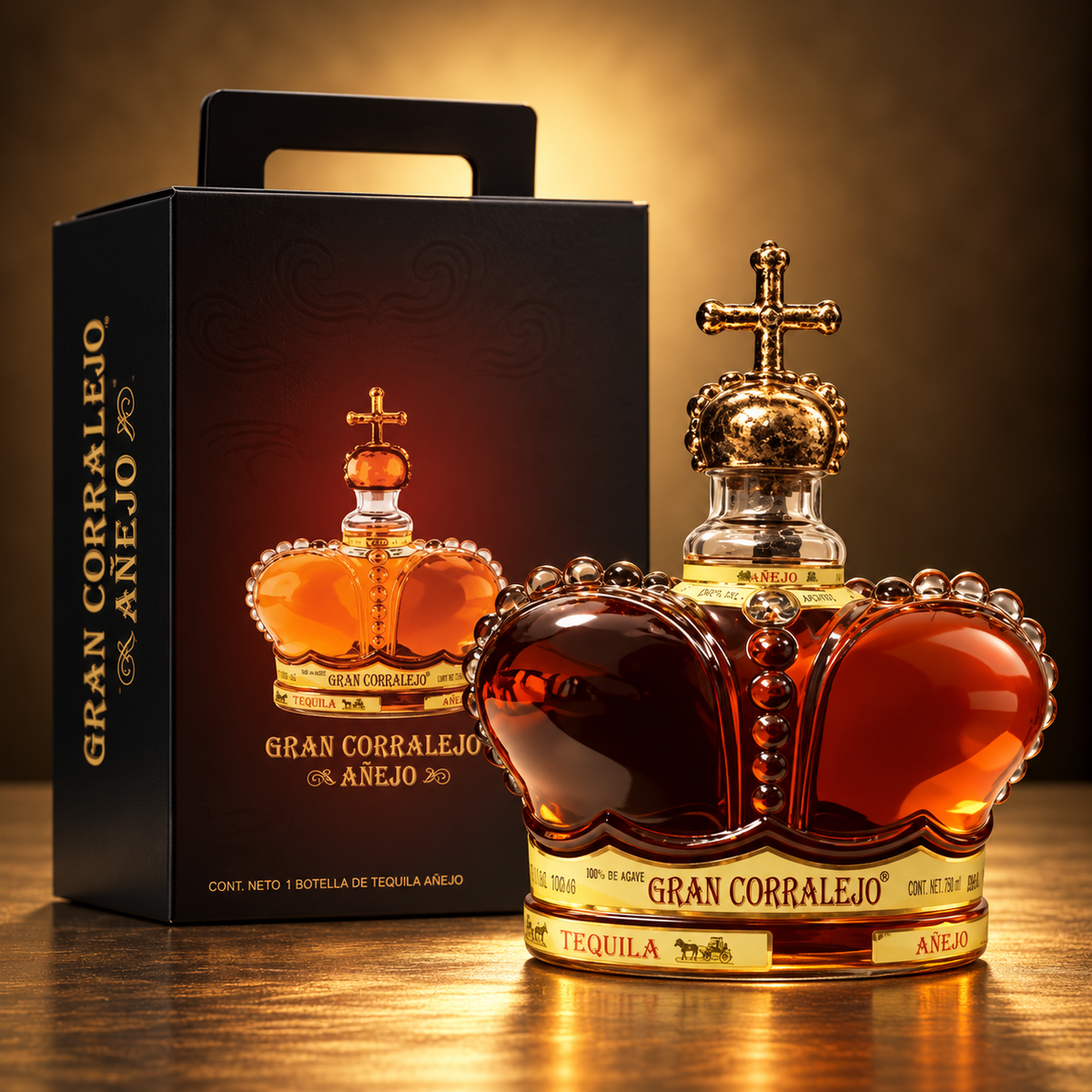 GRAN CORRALEJO TEQUILA REPOSADO 1LT