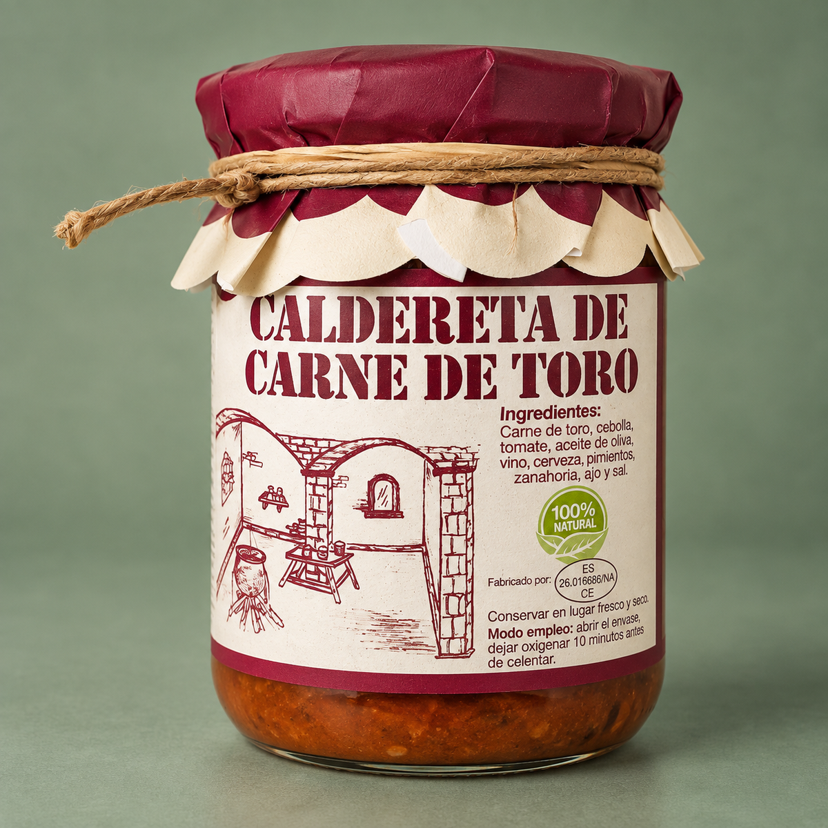 ESCABECHES ANTAÑO | CALDERETA DE TORO 420gr
