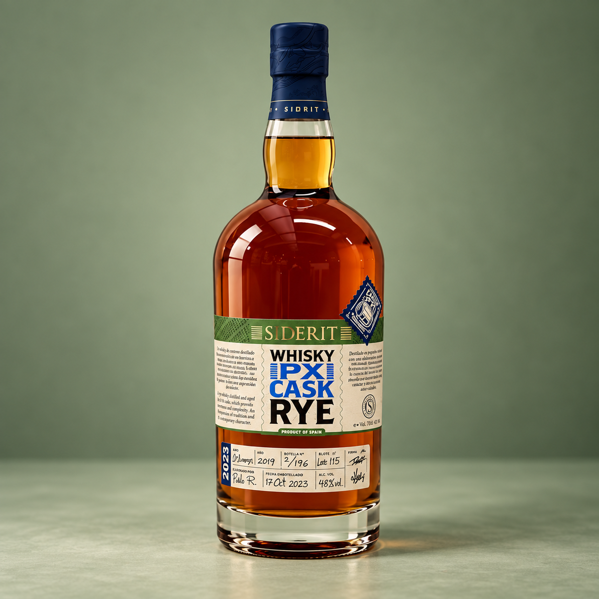 SIDERIT | WHISKY PX CASK RYE 2025 70cl