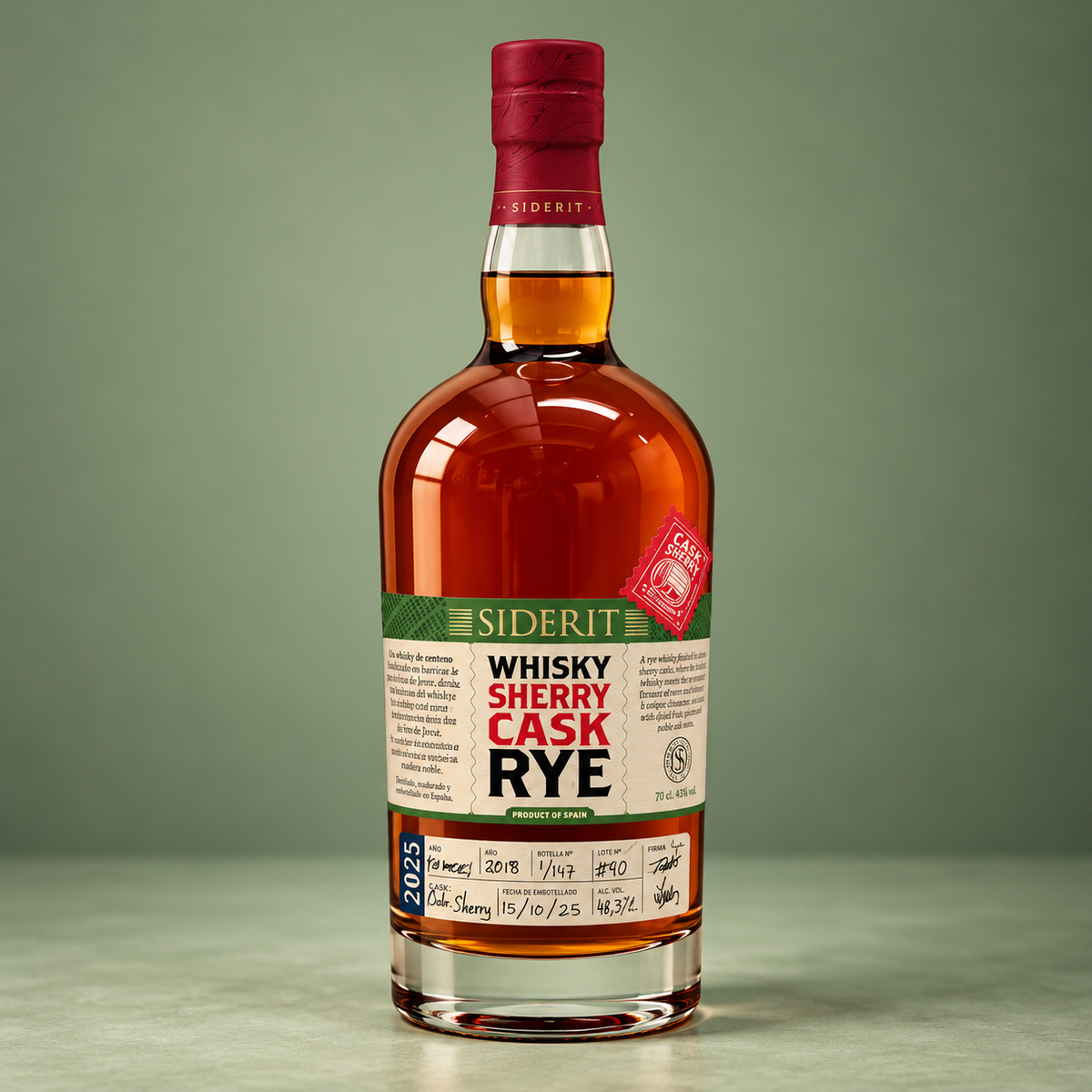 SIDERIT | WHISKY SHERRY CASK 70cl